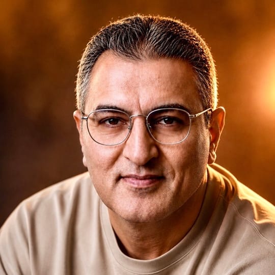نفس الصورة بعد التحويل بجودة استوديو