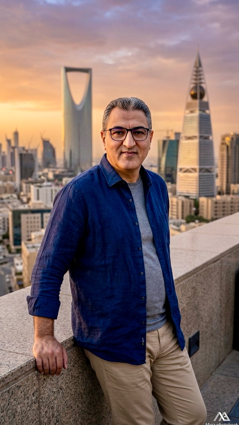 تحويل صورة بالذكاء الاصطناعي — إطلالة على أفق الرياض
