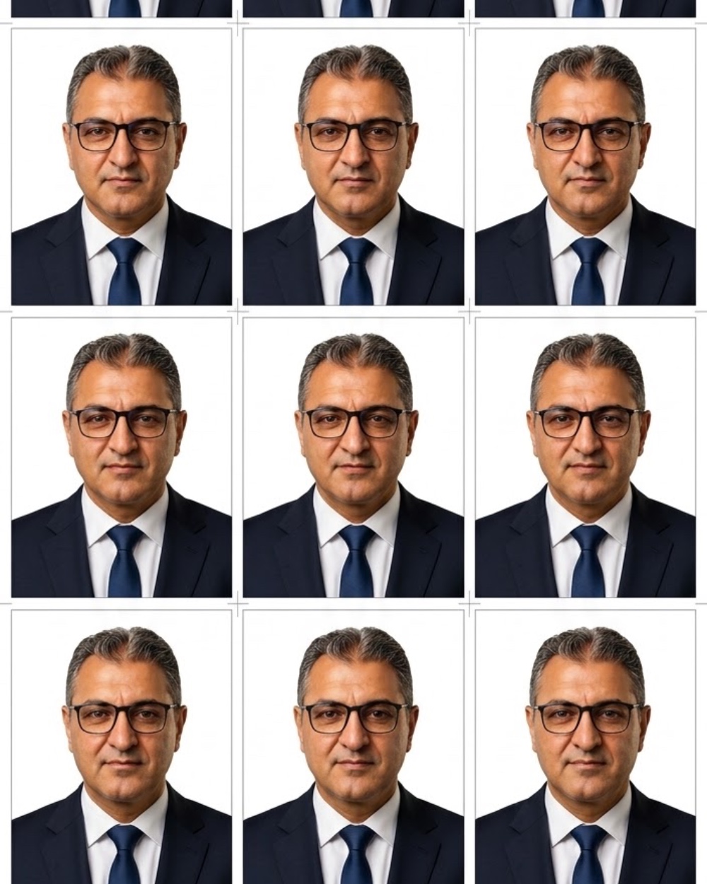 تحويل صورة بالذكاء الاصطناعي — ورقة صور شخصية مصغرة